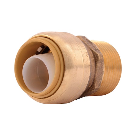 Sharkbite SharkBite Push to Connect 3/4 in. PVC in. X 3/4 in. D MNPT Brass Adapter UIP134A